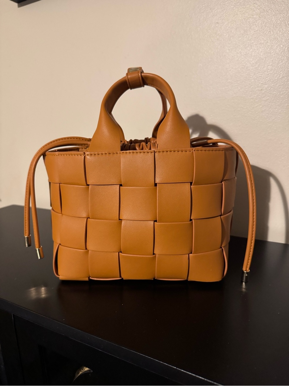 Woven mini bag